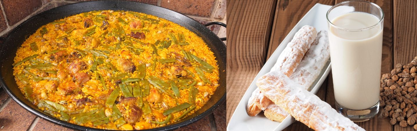Paella y horchata en Cullera