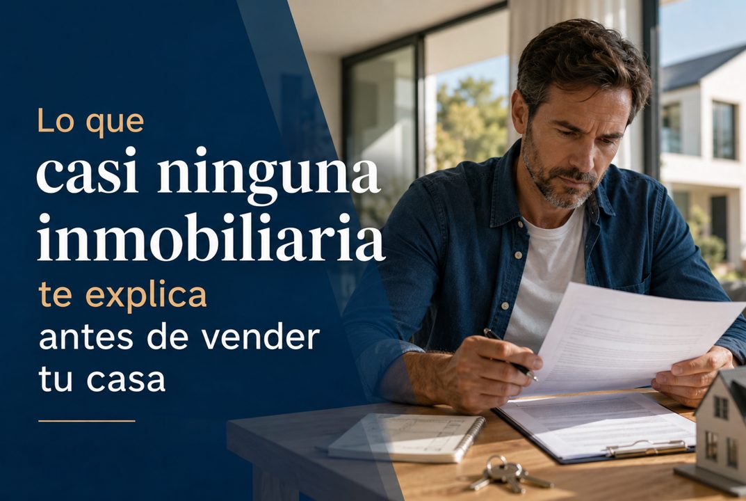 Lo que casi ninguna inmobiliaria te explica antes de vender tu casa