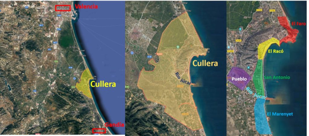 5 zonas y playas de Cullera