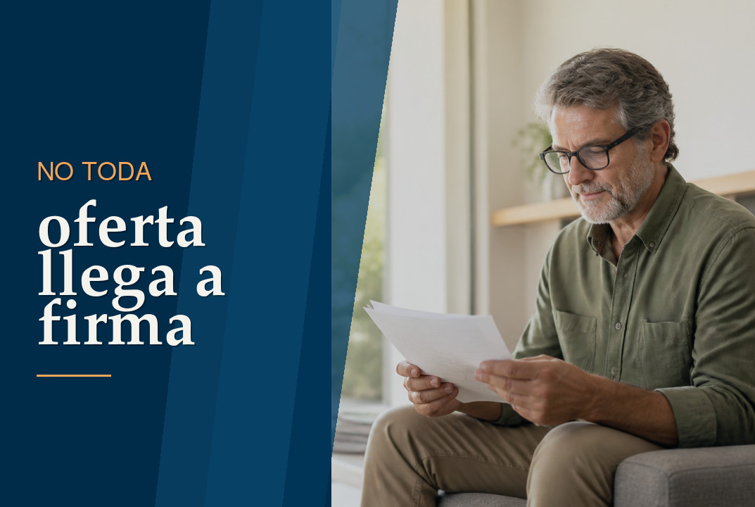 Cómo saber si una oferta de compra es seria