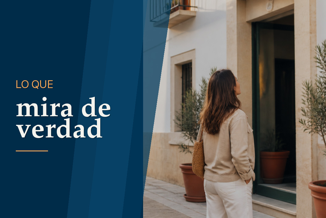 Qué mira realmente un comprador cuando visita una casa en un pueblo