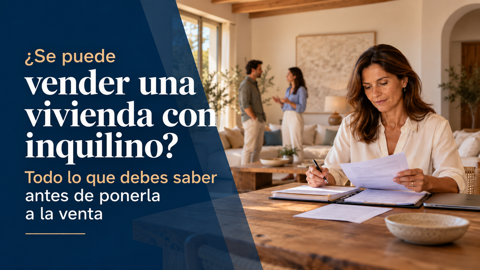 Vender vivienda con inquilino